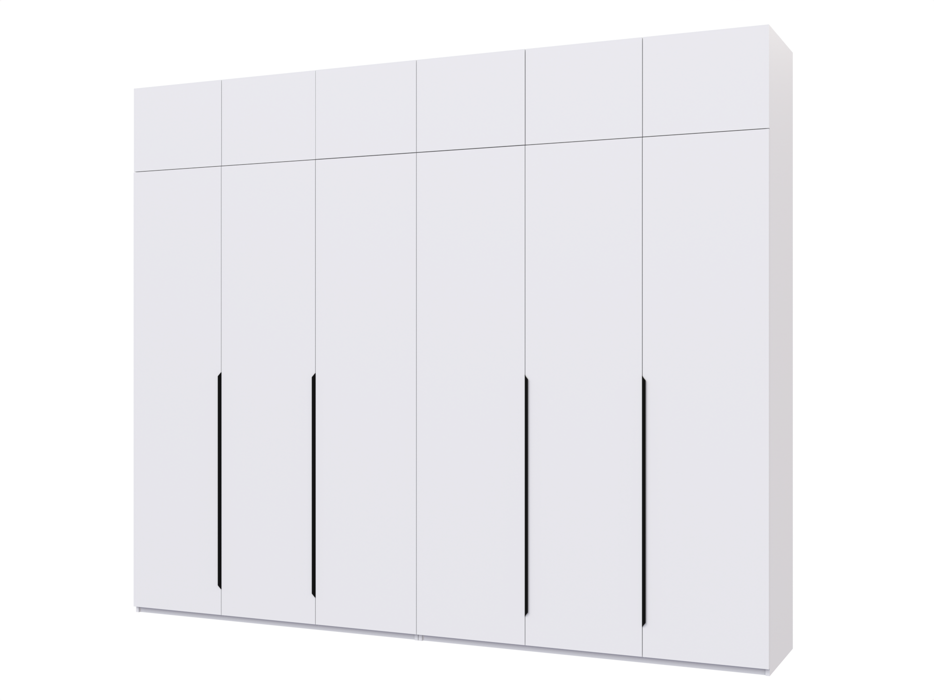 Распашной шкаф Пакс Альхейм 26 white (black) ИКЕА (IKEA) изображение товара