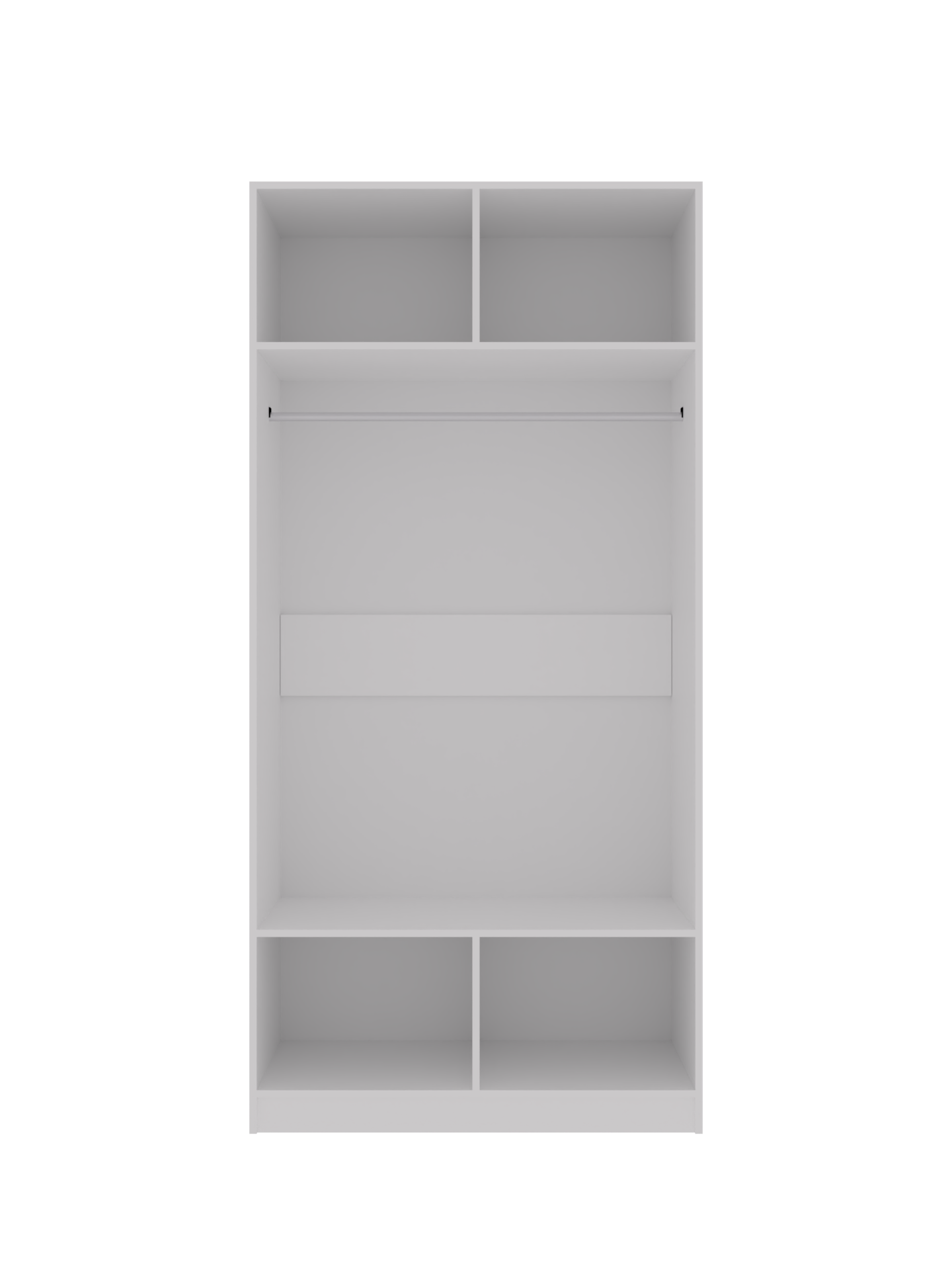 Распашной шкаф Пакс Мускен 3 white ИКЕА (IKEA) изображение товара